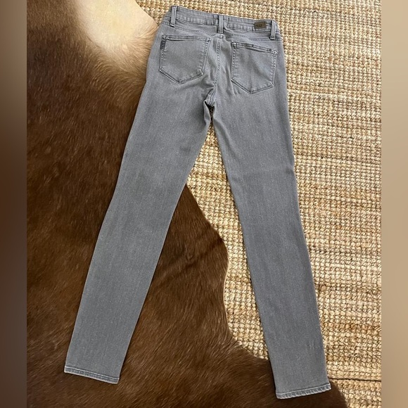 Paige Verdugo super skinny Jeans gray color - Picture 3 of 6
